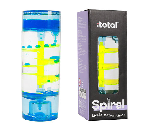 I-TOTAL Песочен Часовник, ПВЦ, Течен, XL2359A, Сина