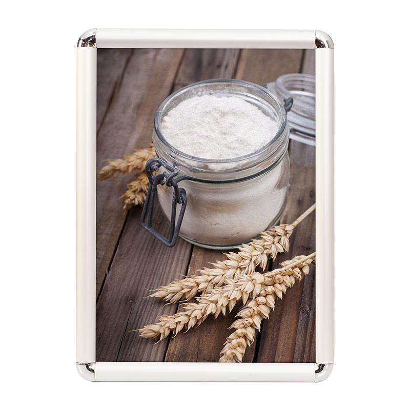 Alniz Рамка алуминиумска, Заоблени агли, А4, CN25GNA40, 210*297мм