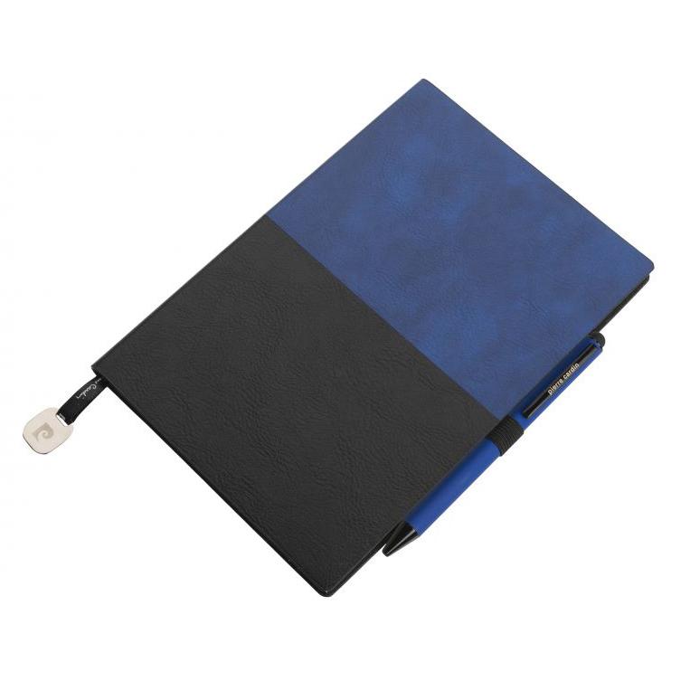 Pierre Cardin Сет нотес А5 и пенкало, Reporter, B3501202IP3, Сина