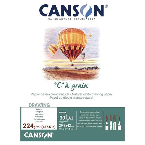 Canson Блок, За Скицирање, А3, 224 гр, 30 Листа  , CANCAG, 400060602