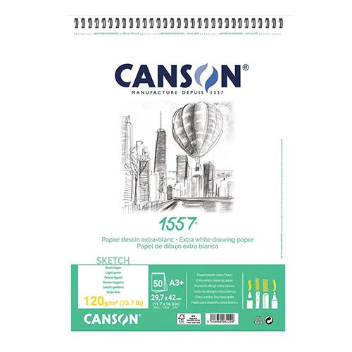 Canson Блок, Со Спирала , А3, 120 Гр, 50 Листа , DESIGN PAPER, 31412А002