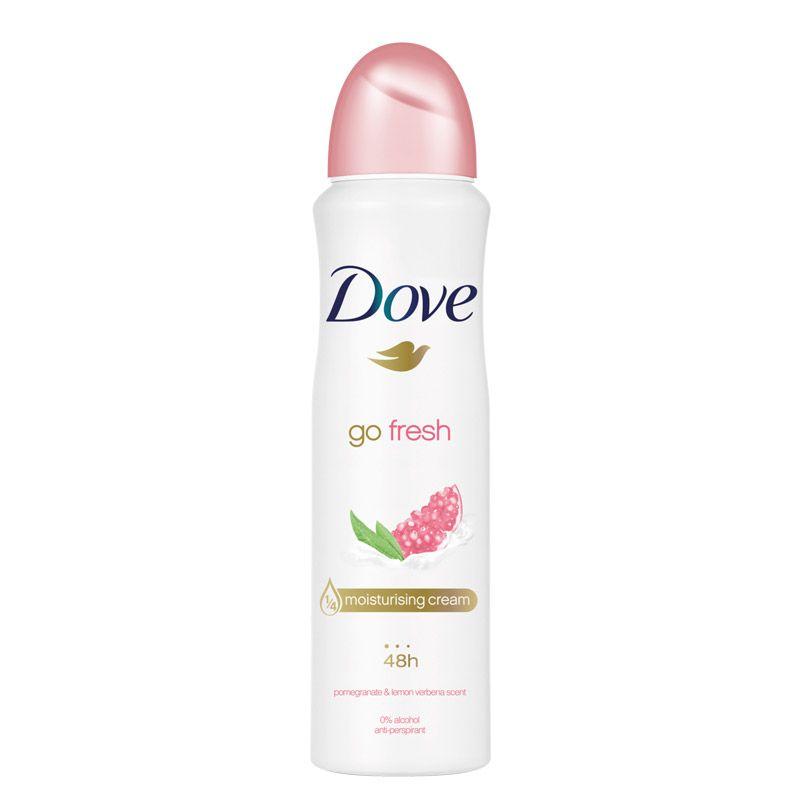 DOVE Дезодоранс Go Fresh со киселина од калинка и лимонова вербена 150 мл