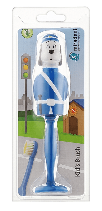 MIRADENT Детска четка за заби со поклопец - Куче