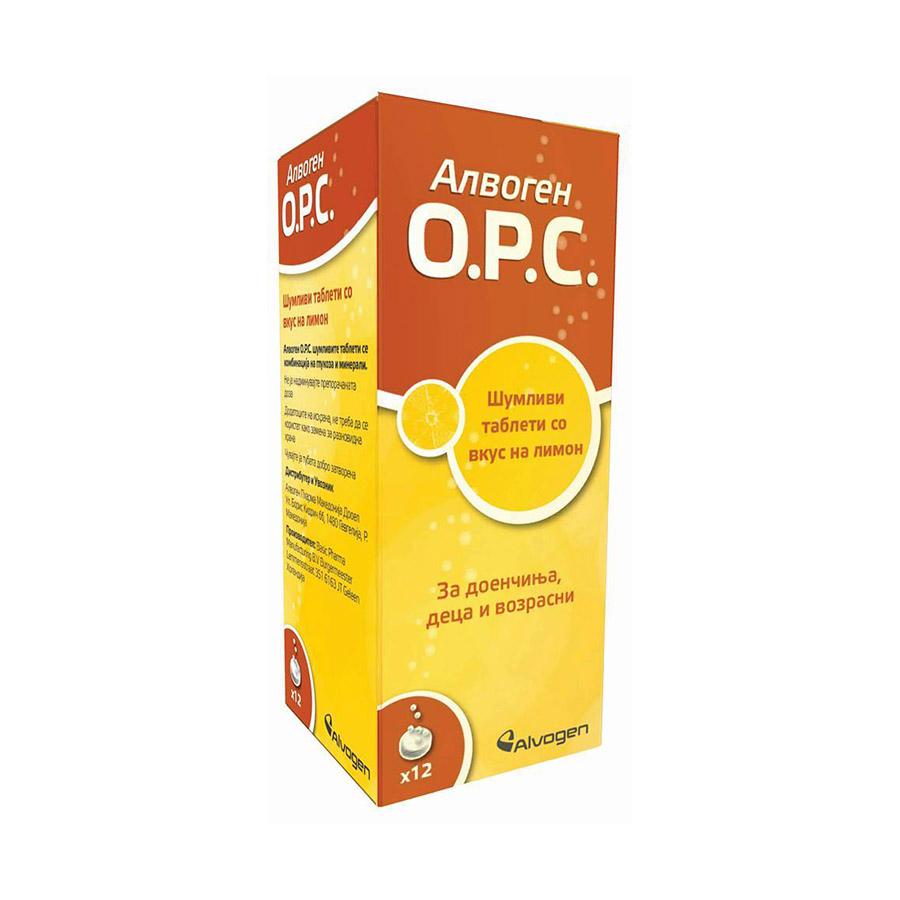 ZENTIVA Алвоген ors12 шумливи таблети-лимон
