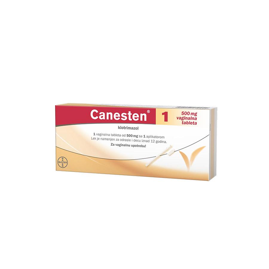 BAYER Канестен 1 вагинала таблета 1 x 500 mg