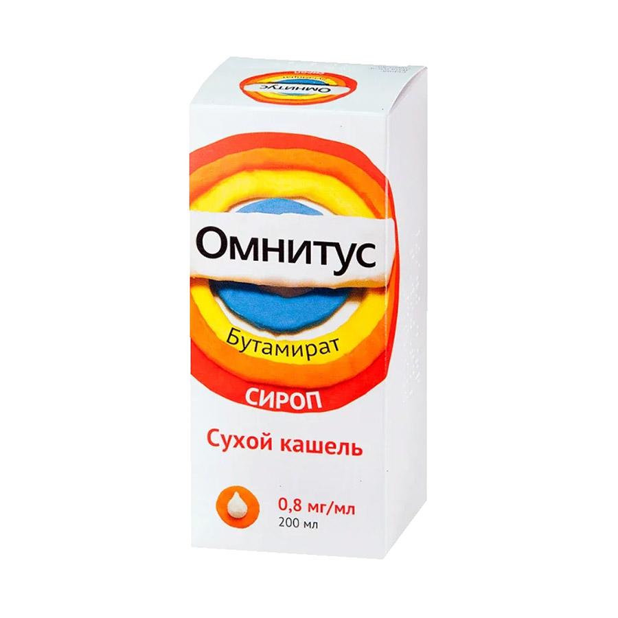 HEMOFARM Омнитус сируп 200 ml (4 mg/5 ml)