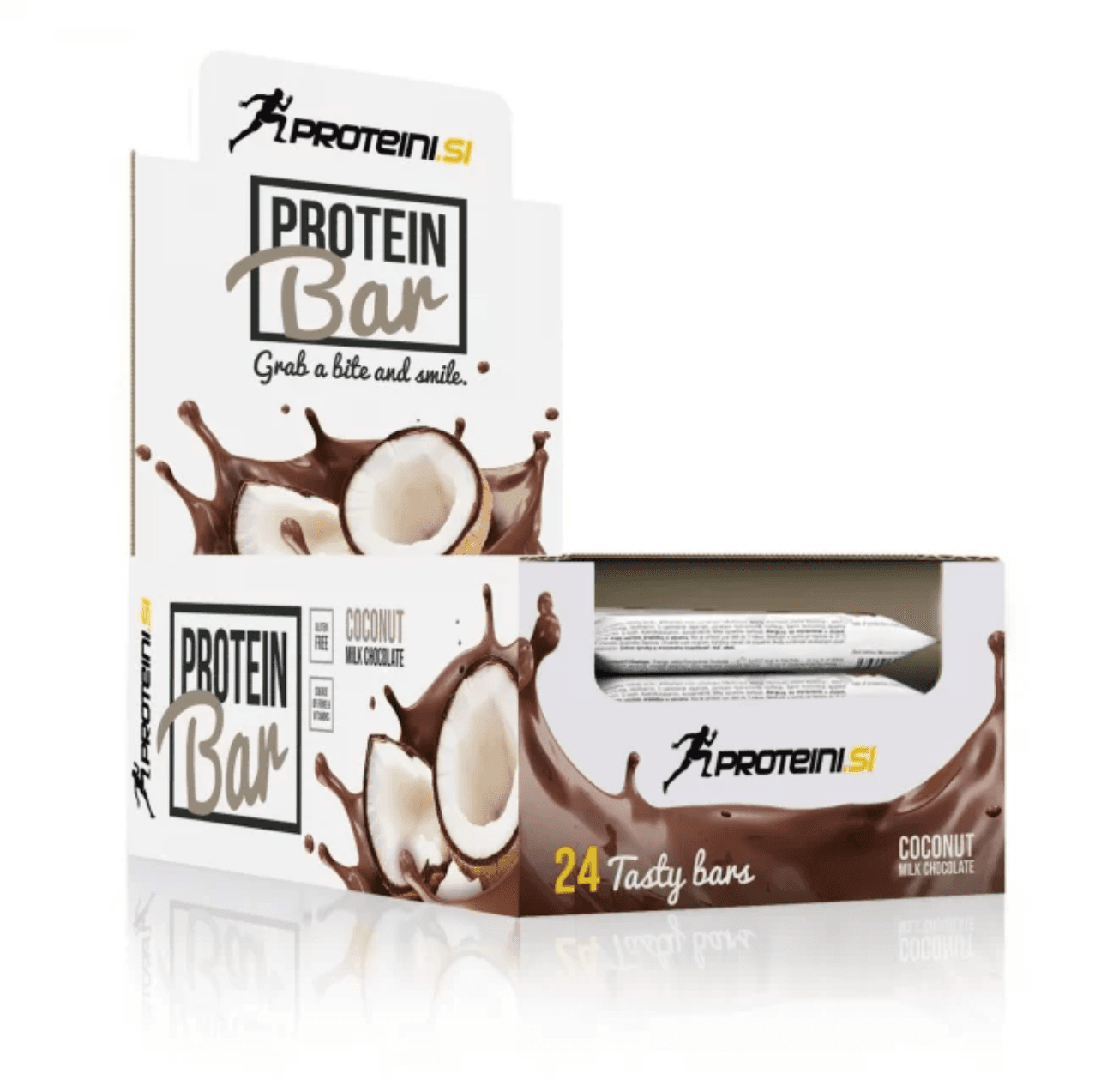 PROTEINI.SI Протеински бар кокос – чоколадо (кутија 24x55g) 1,320g