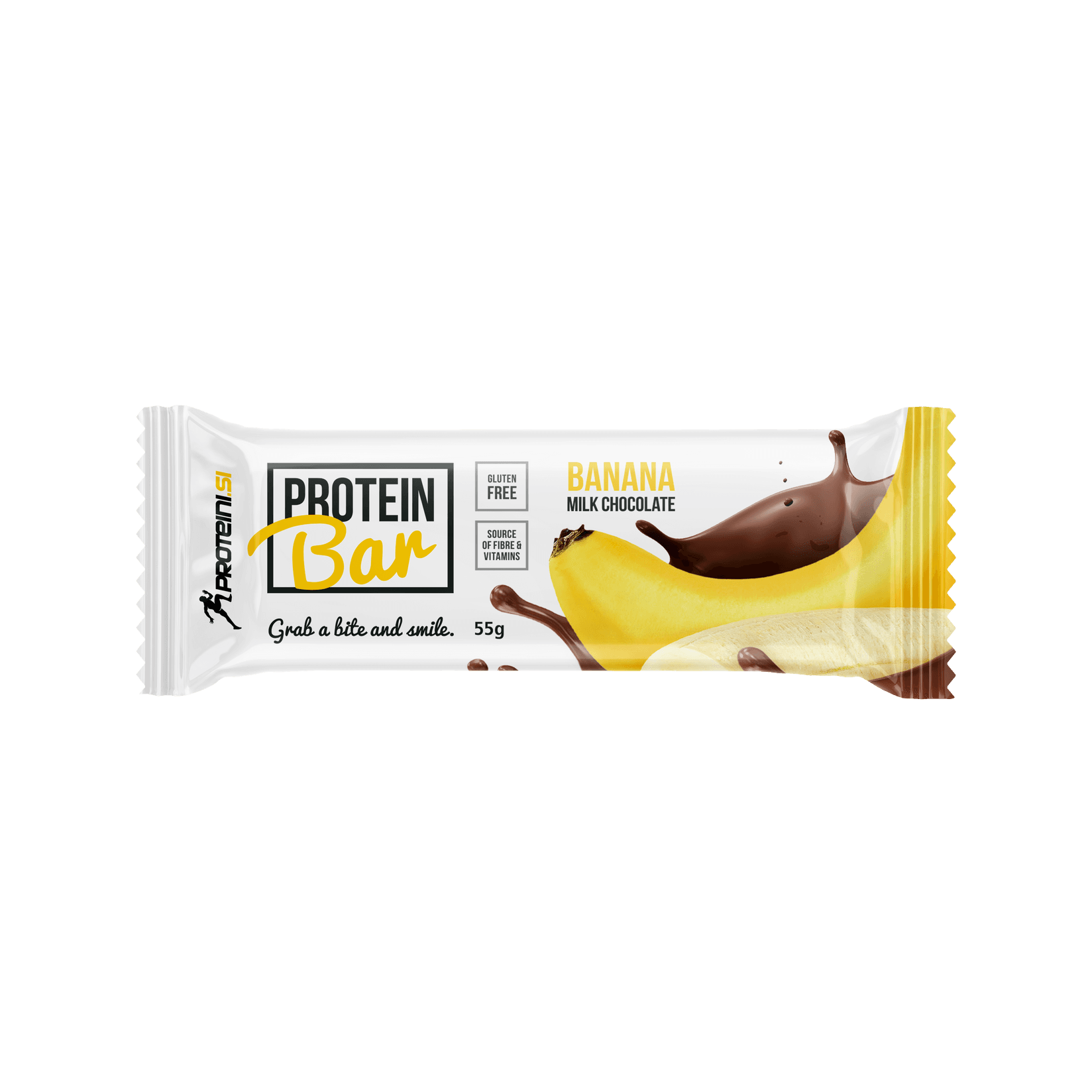 PROTEINI.SI Протеински бар банана - чоколадо 55 g