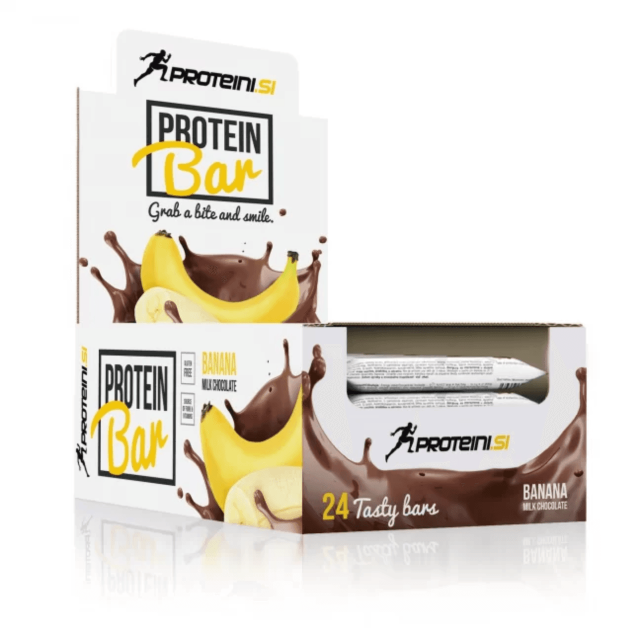 PROTEINI.SI Протеински бар банана – чоколадо (кутија 24x55g) 1,320g