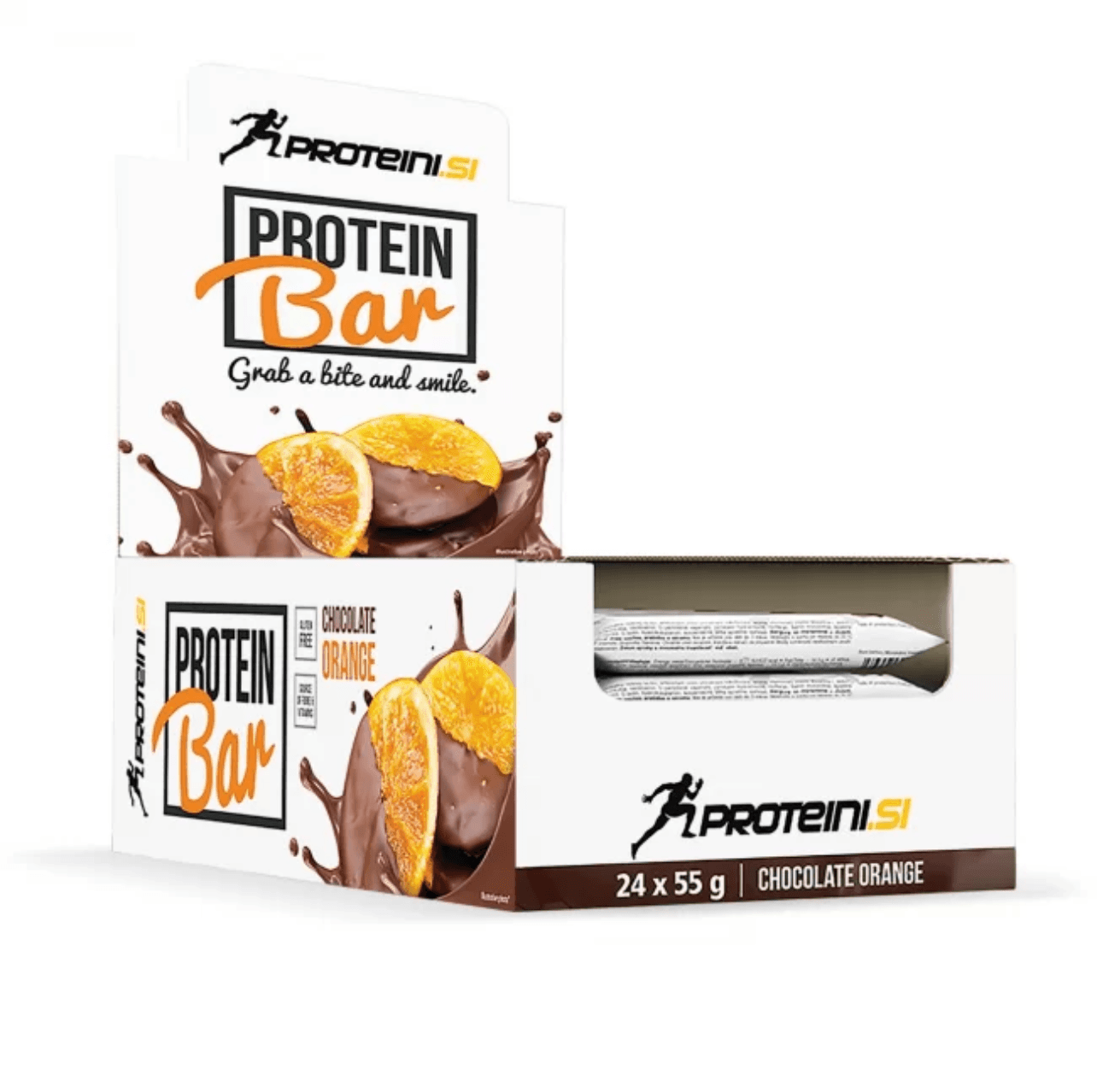 PROTEINI.SI Протеински бар портокал – чоколадо (кутија 24x55g) 1,320g