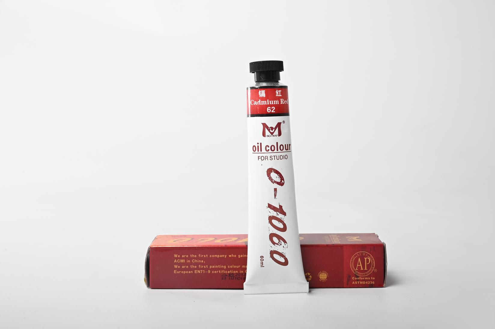 Маслена Боја со Ефект 60мм Cadmium Red 62