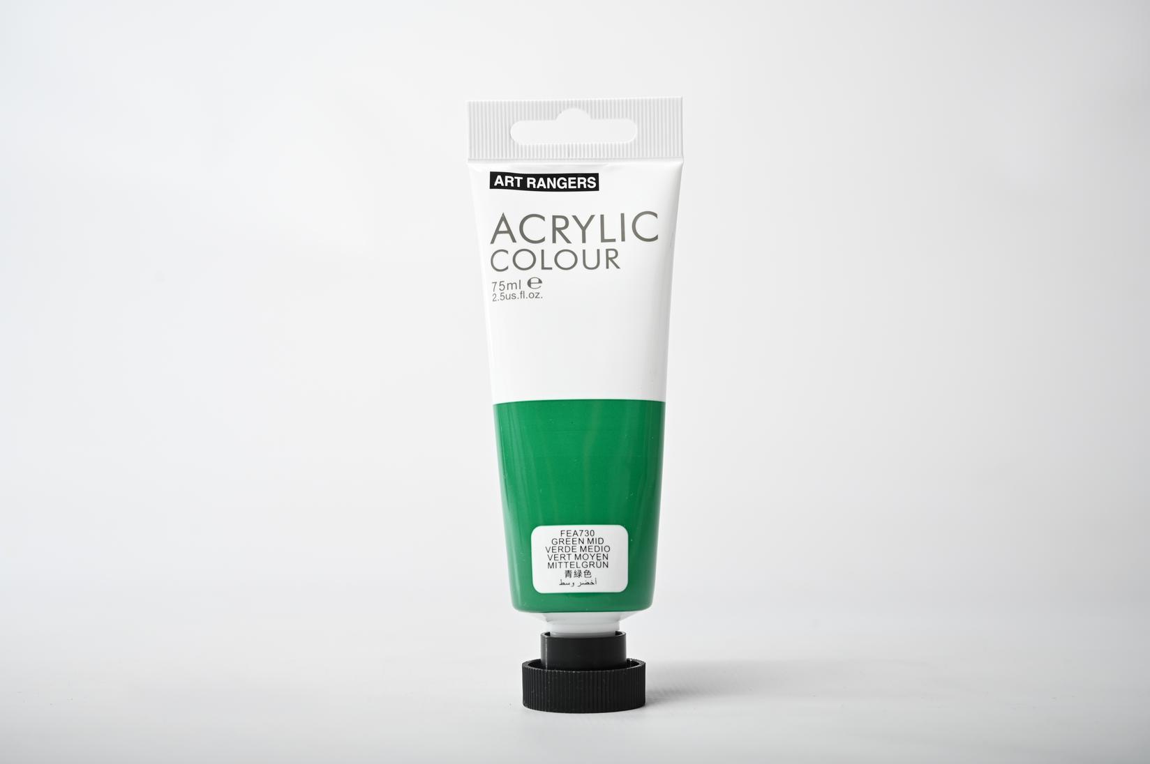 Акрилна Боја Мала 75мл Green Mid