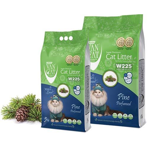 VAN CAT Superpremium песок за маче со мирис на шума/бор