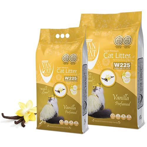 VAN CAT Superpremium песок за маче со мирис на ванила