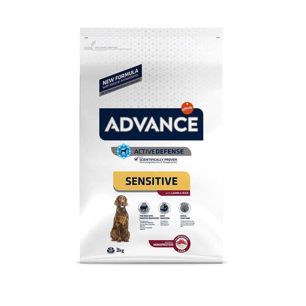 ADVANCE Ѕensitive аdult храна за куче од јагнешко