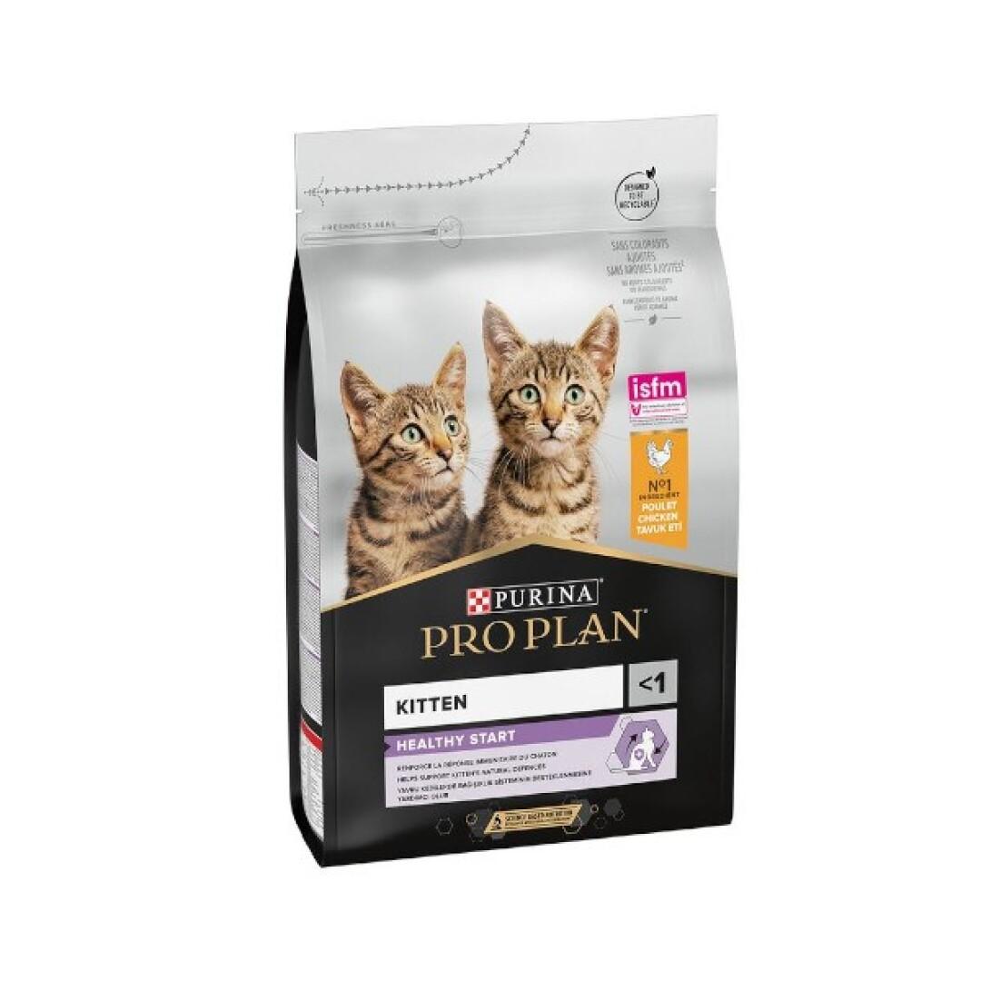 PURINA Pro Plan Kitten Гранули со Пилешко, Вреќа 10кг