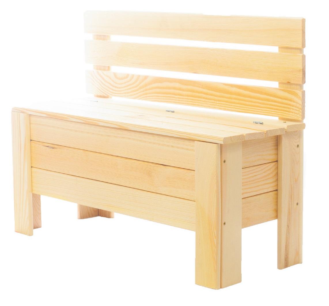 RACKAVY Дрвена клупа BOXO K