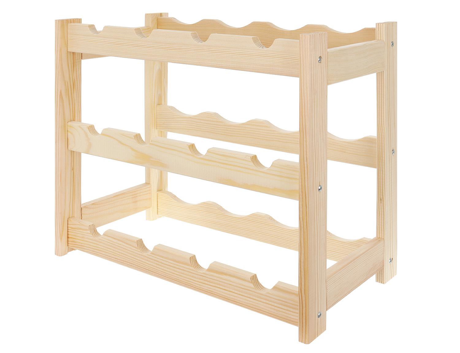 RACKAVY Полица за вино за 12 шишиња VINTINO W-12