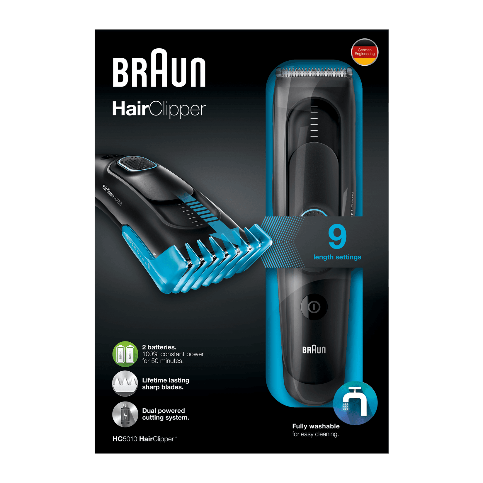 Selected image for BRAUN тример/машинка за коса HC5010
