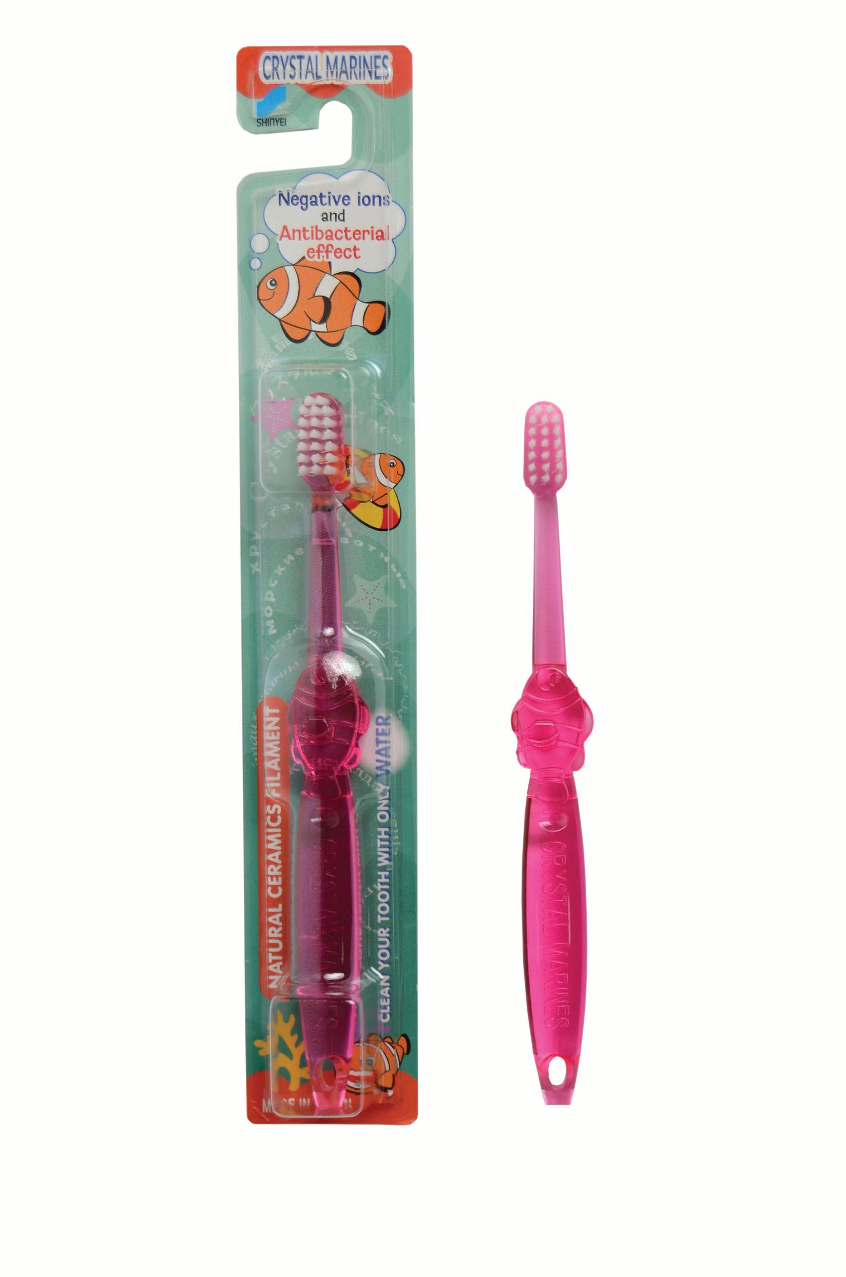 Четка за заби детска Crystal Marines - Nemo розева