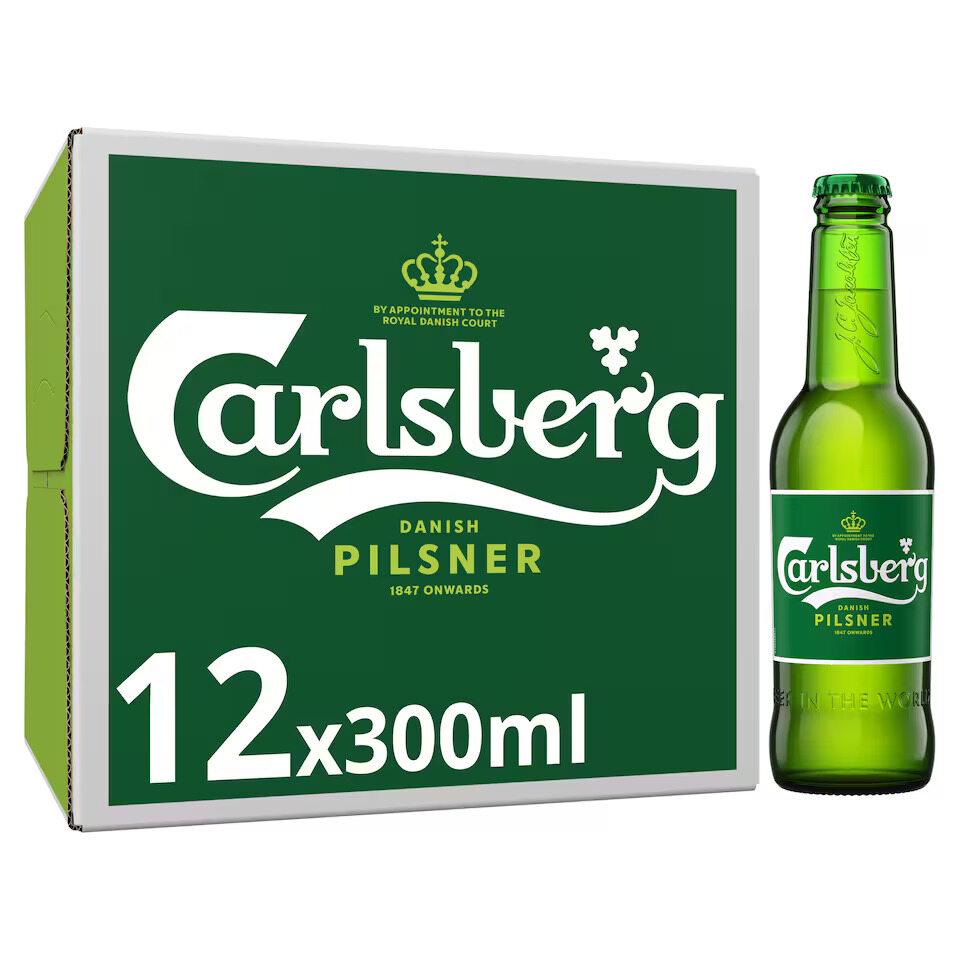 Carlsberg Пиво во Стакло 0.33Л/12