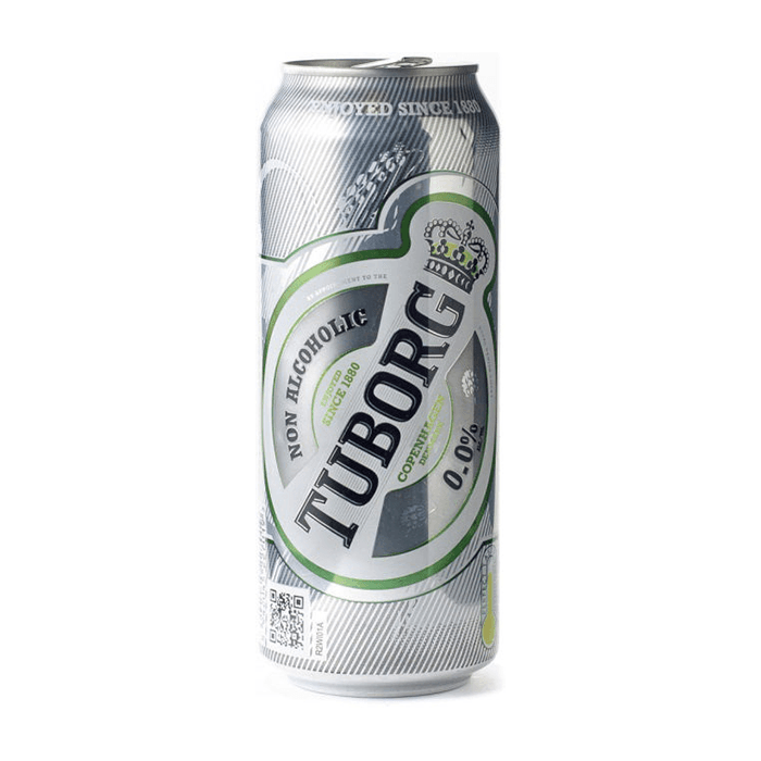 Tuborg Пиво во лименка Безалкохолно 0.5Л