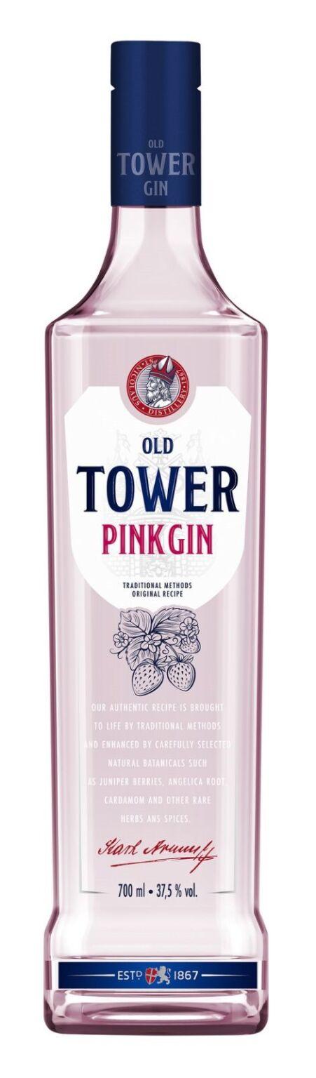 Old Tower (Pink) Џин 37.5% 0.7Л