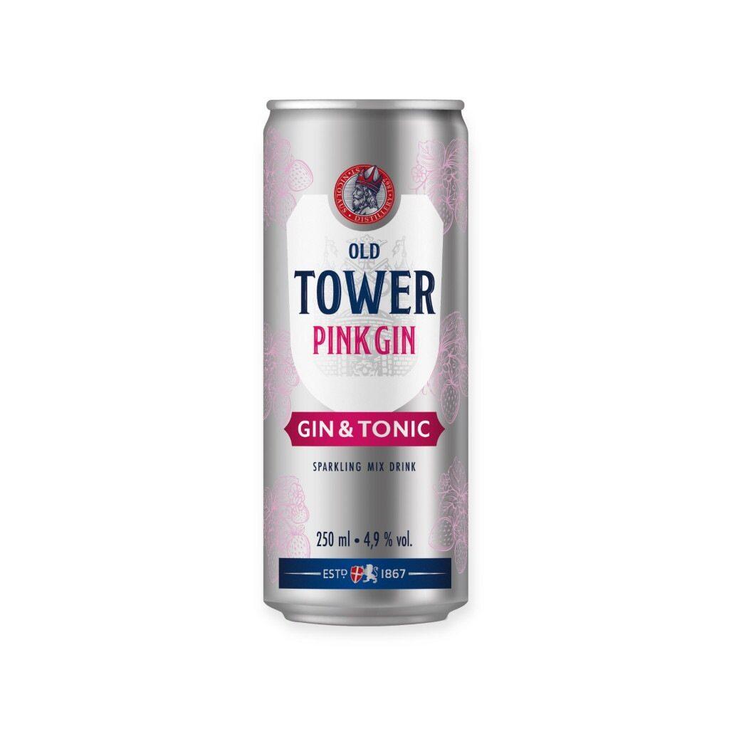 Old Tower Џин&Тоник Pink 4.9% 0.25