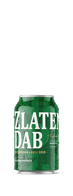 Zlaten Dab Пиво во лименка 0.33