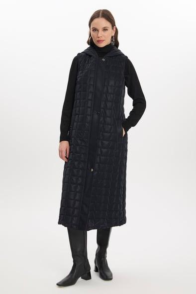 ZUHRE Јакна со капуљача тројно проштепана