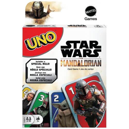 Selected image for Друштвена игра Uno Star Wars Mandalorian Edition