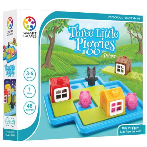 Друштвена игра за деца Three Little Piggies Deluxe