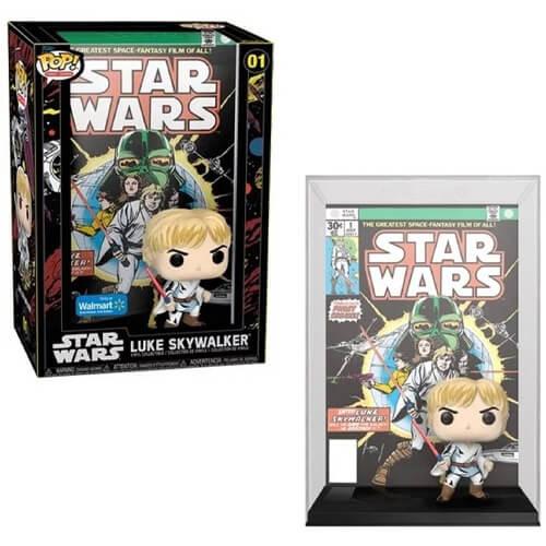Selected image for Funko POP фигура Funko Pop! Comic Covers: Star Wars  Luke Skywalker (Special Edition) #01 Bobble-Head