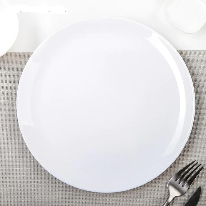 LUMINARC Дивали Бела Чинија Плитка 25 цм D6905