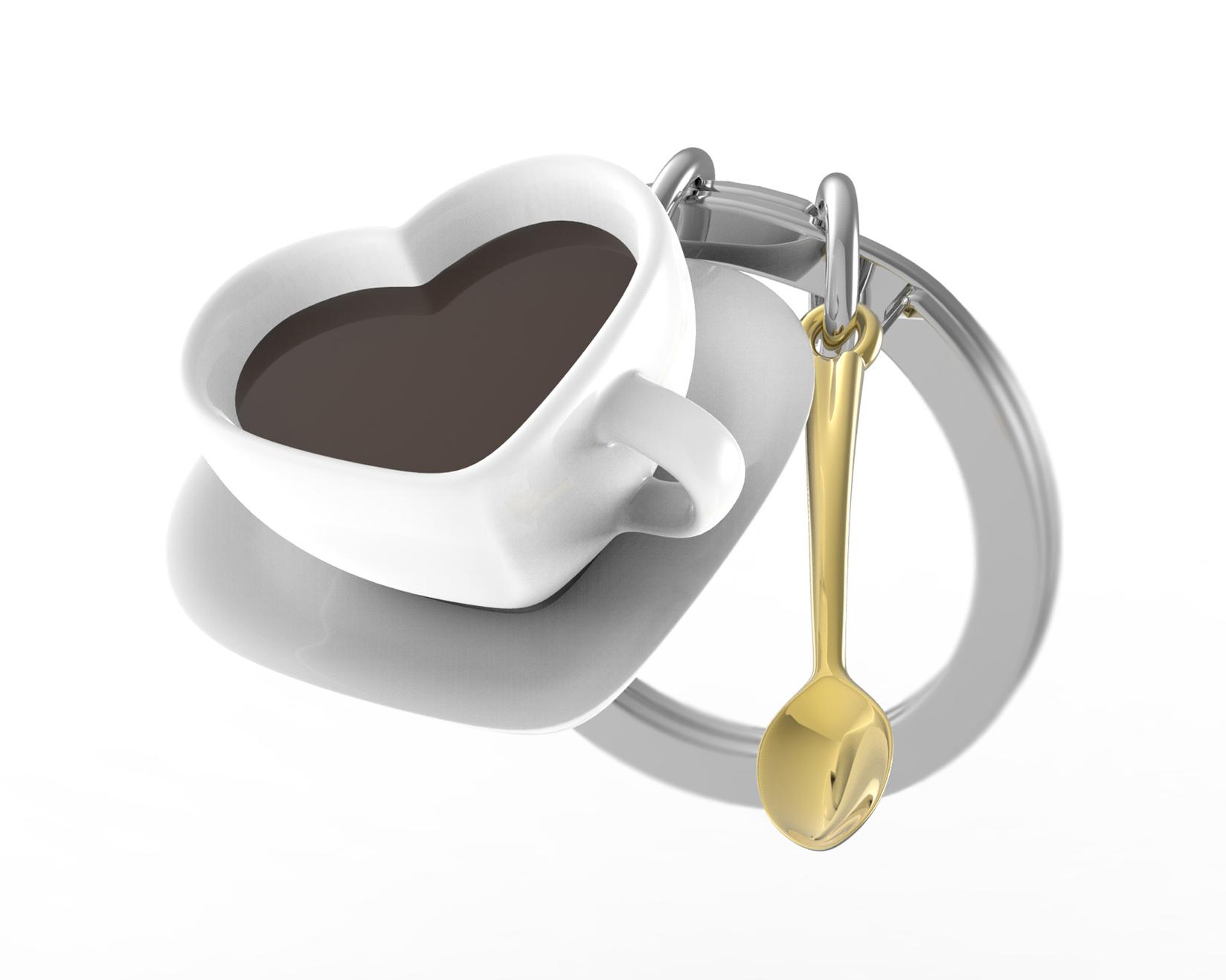 METALMORPHOSE 3Д Приврзок Срце шоља кафе M21601