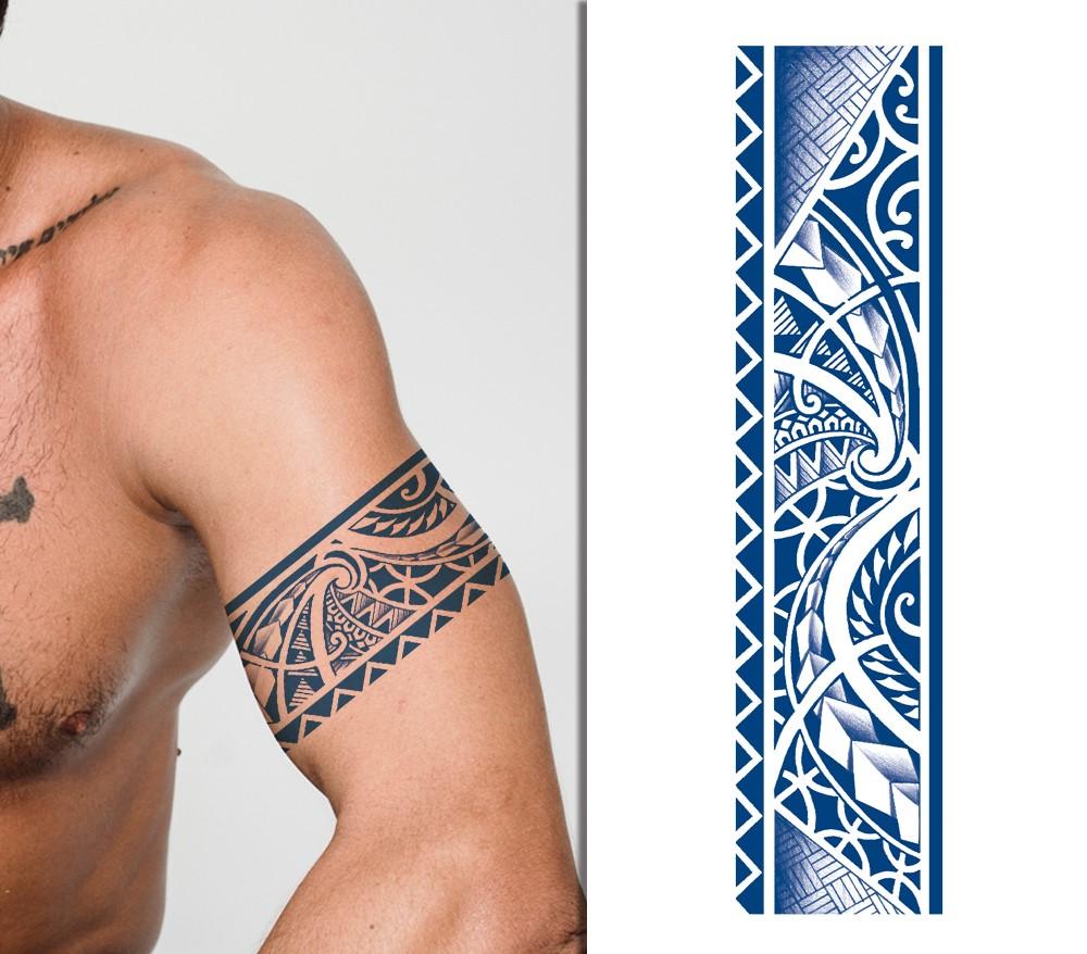 Тетоважа полутрајна, водоотпорна, реалистична тетоважа, GZBH-002