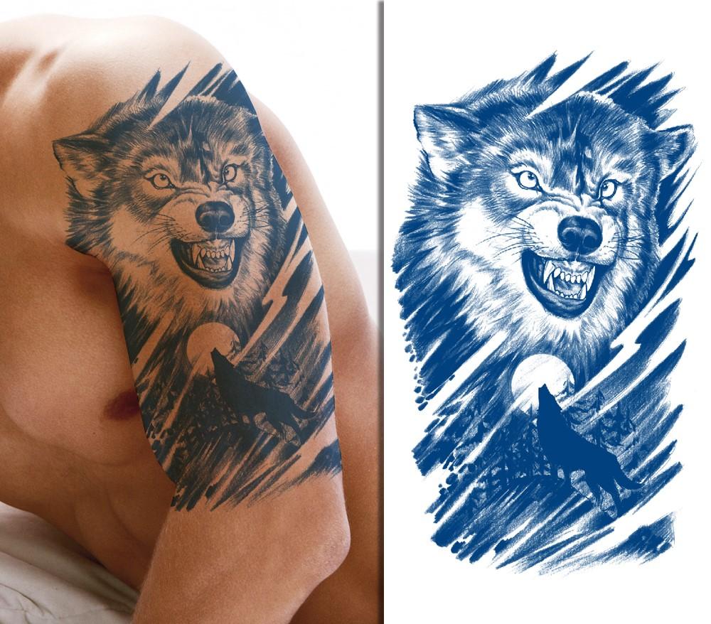 Тетоважа полутрајна, водоотпорна, реалистична тетоважа, GZXQB-028