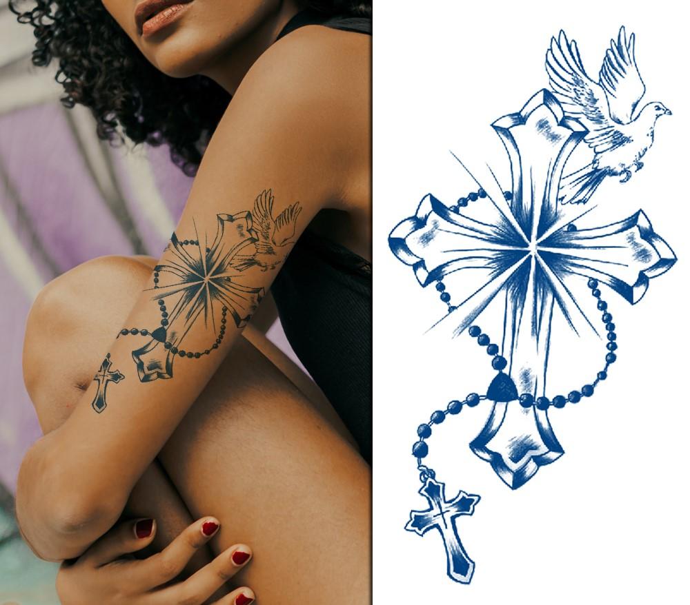 Тетоважа полутрајна, водоотпорна, реалистична тетоважа, GZ-421