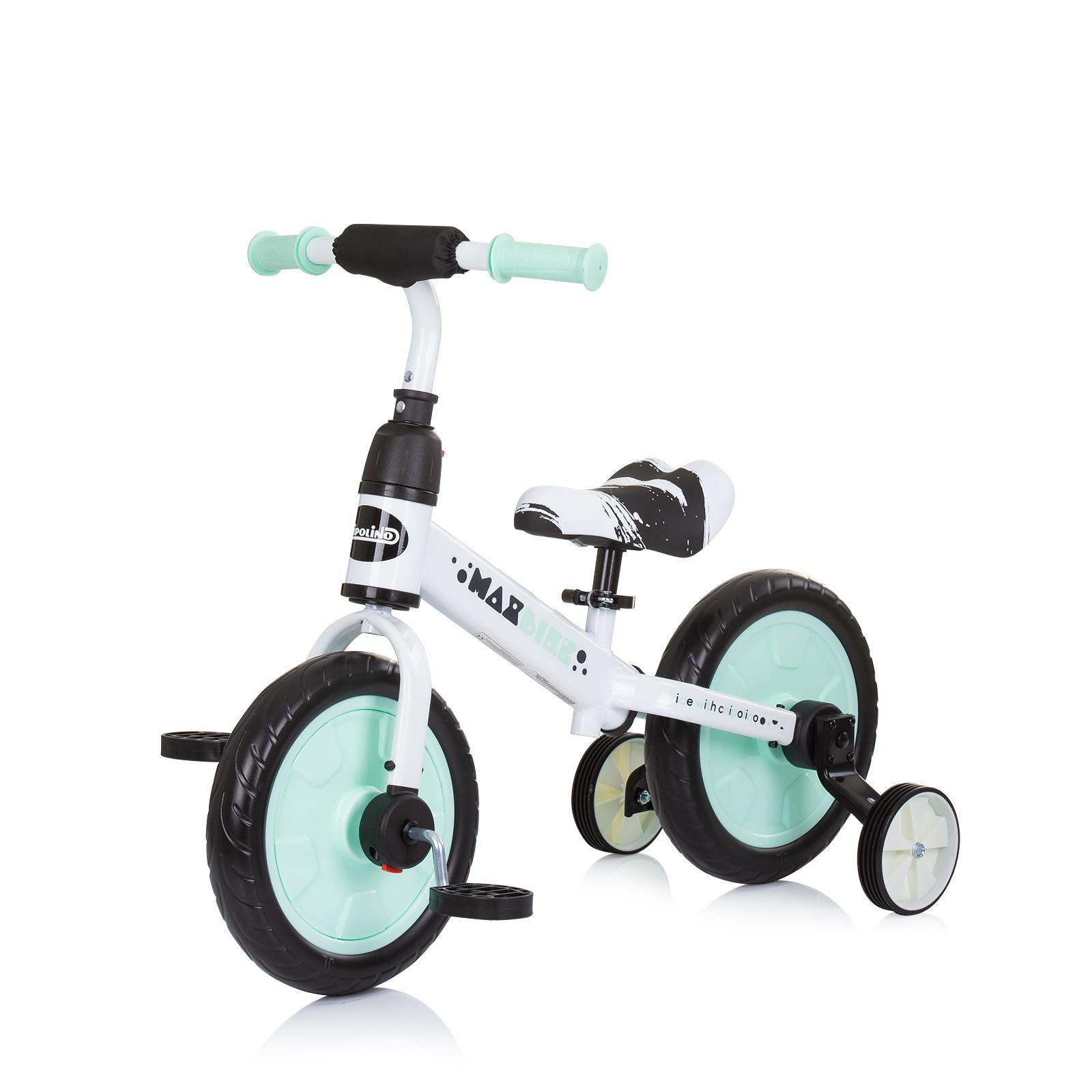 CHIPOLINO Детски велосипед Max Bike, ментол