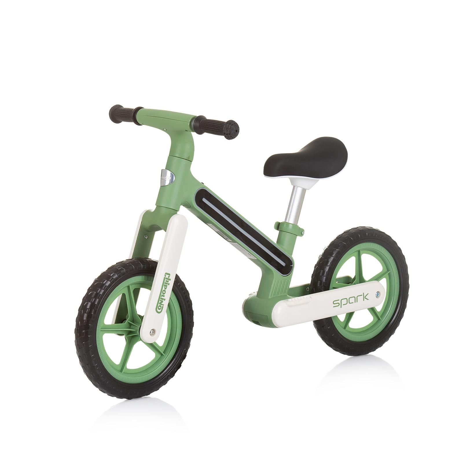 CHIPOLINO Велосипед за деца Balance Spark, зелен