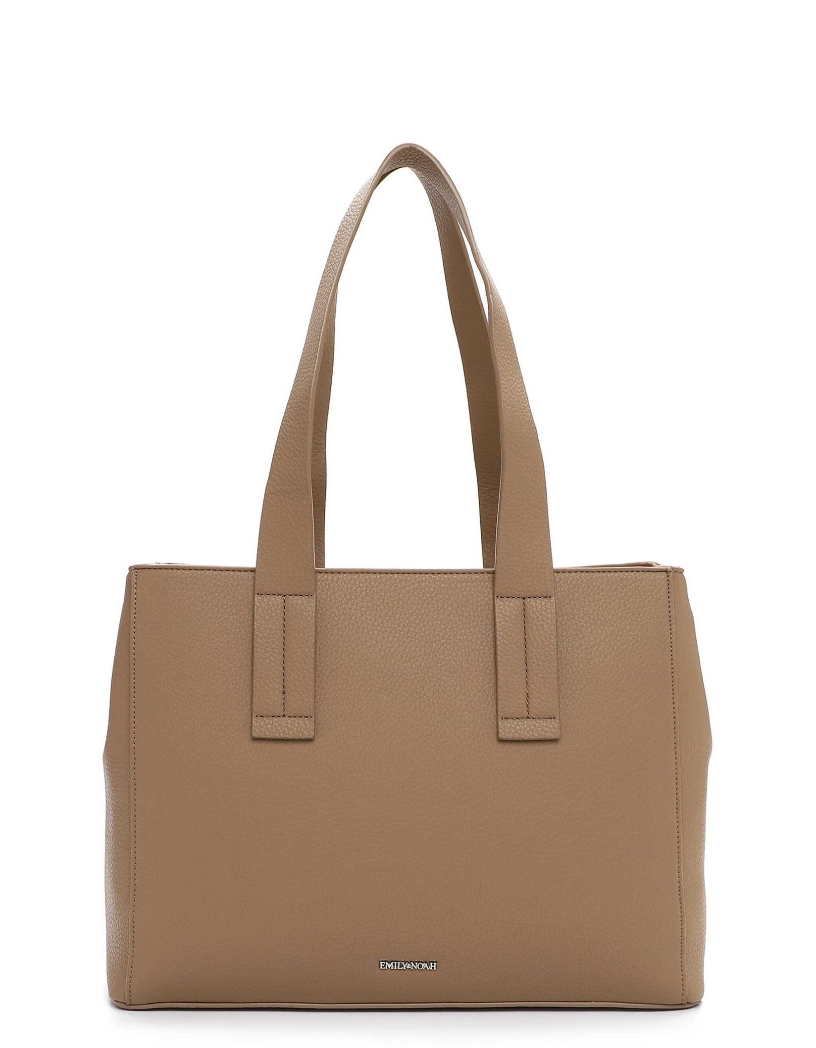 Женска чанта Emily & Noah Heidemarie, беж боја