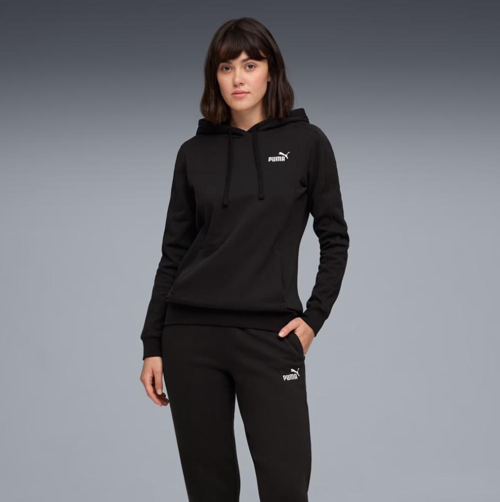 Puma Женски комплет тренерка Hooded Sweat Suit FL cl, црна 688162-01