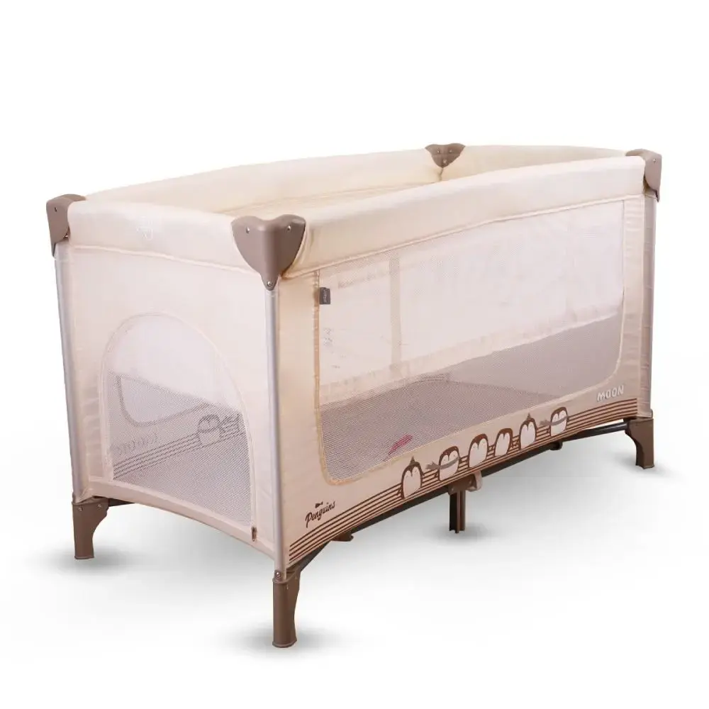 Пренослив кревет „Џунгла" „Месечина", 2 нивоа, беж