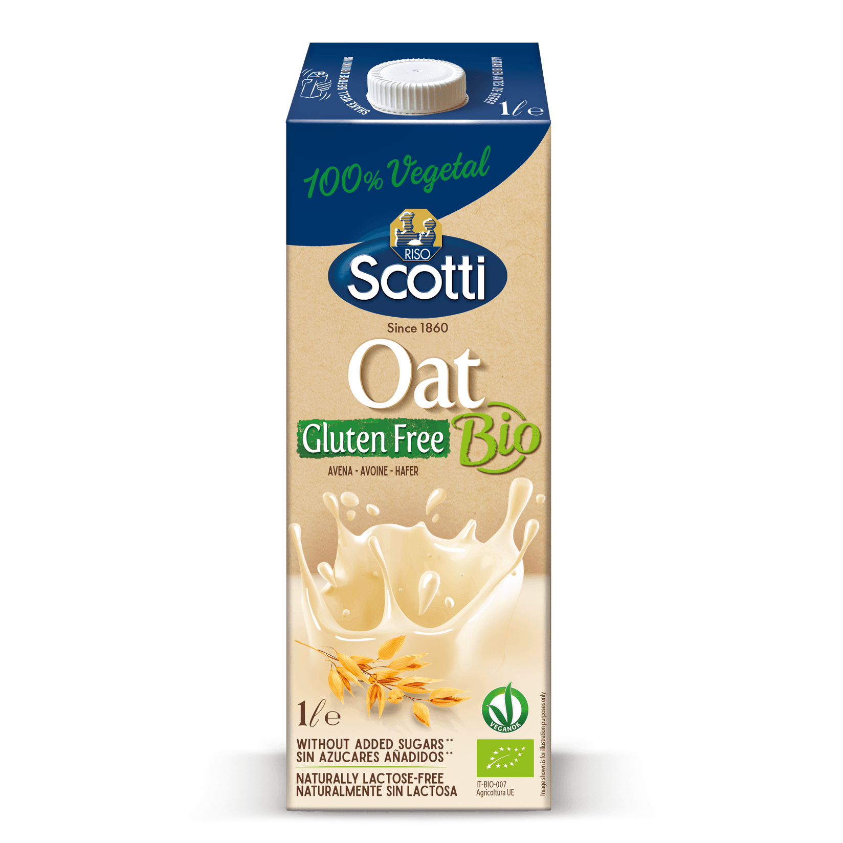 RISO SCOTTI Органски напиток од овес без глутен 1л