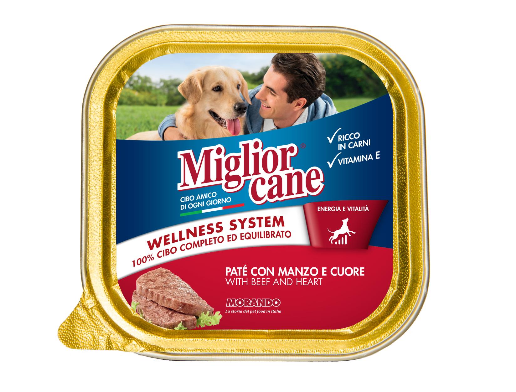 MORANDO Паштета за куче со говедско месо и срца 150г