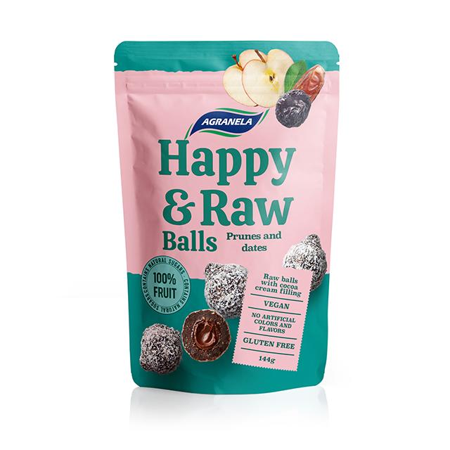 AGRANELA Куглици сливи и урми 144г