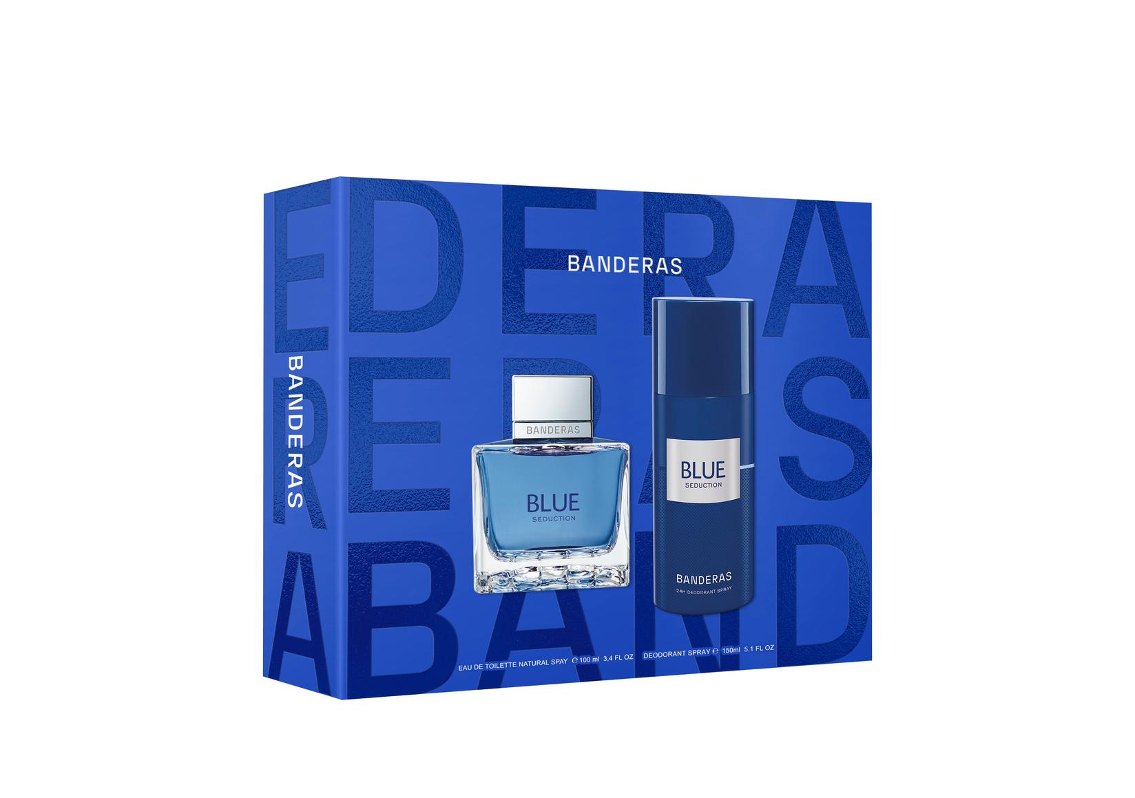 ANTONIO BANDERAS Сет Машки парфем BLUE SEDUCTION EDT100мл. + дезодоранс 150мл.