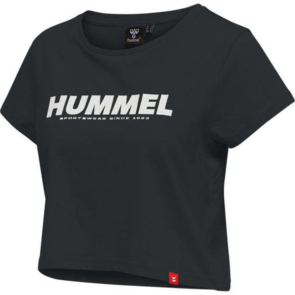 HUMMEL Женска маичка K.R. Hmllegacy Woman Cropped маица црна