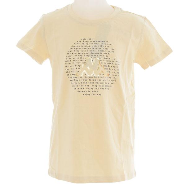 Selected image for KAPPA маица со кратки ракави за девојки LOGO BESSY KID беж