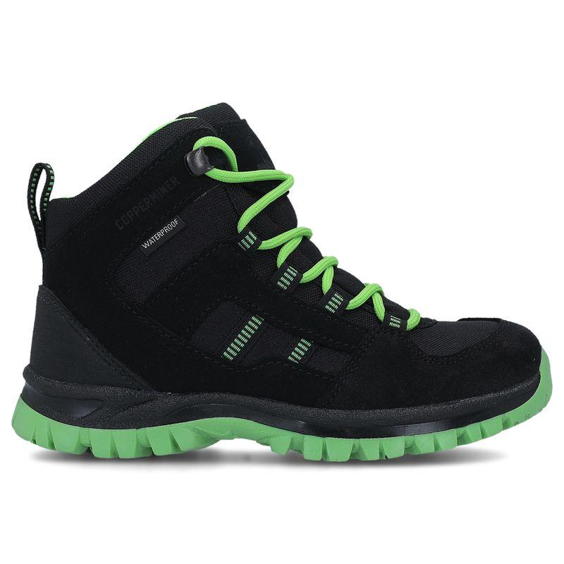 COPPERMINER Boys зимски чевли Lfs Shoes Abi Kid 9 Q318gs-Abi-Blgr сиво-зелено